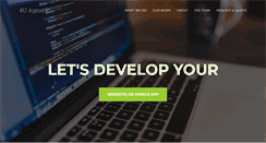 Desktop Screenshot of 4uagency.biz